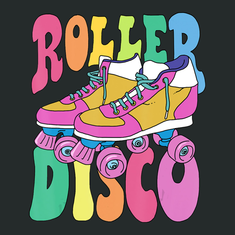 Trending Roller Skate Retro 70s Derby Skater Girl Roller Disco Women's Triblend Scoop T-shirt by michaelyounger19 | Artistshot