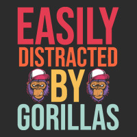 Easily Distracted T  Shirteasily Distracted By Gorillas T  Shirt Exclusive T-shirt | Artistshot