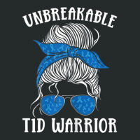 Diabetes Awareness Type 1 Diabetes Unbreakable T1d Warrior Women's Triblend Scoop T-shirt | Artistshot