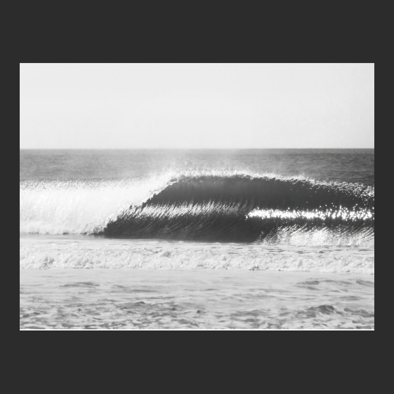 Black And White Ocean Wave Exclusive T-shirt | Artistshot