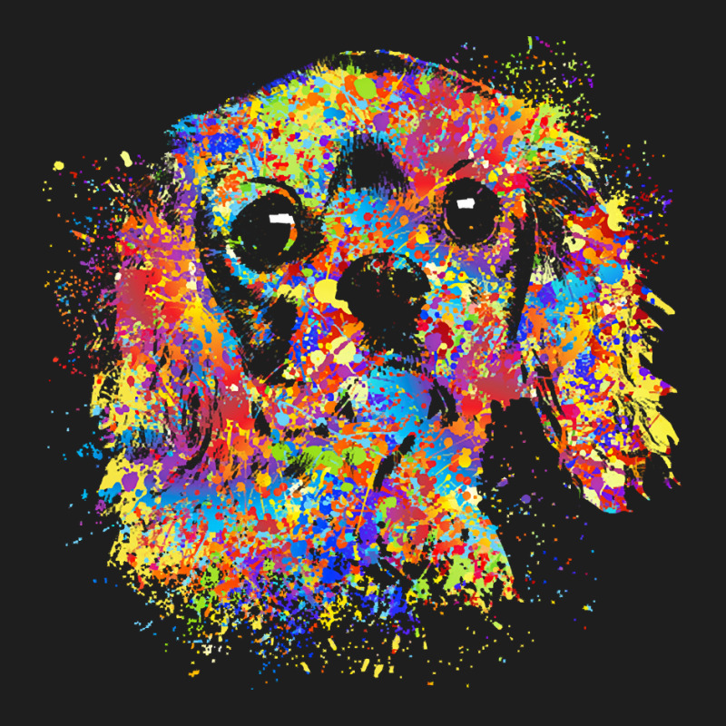 Cavalier King Charles Spaniel T  Shirt Colorful Cavalier King Charles Classic T-shirt | Artistshot