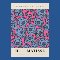 Blue Flower H Matisse Ladies Fitted T-shirt | Artistshot