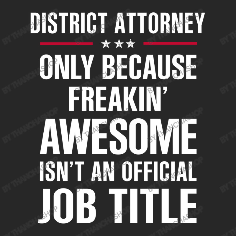 Gift For Freakin' Awesome District Attorney Men's T-shirt Pajama Set by thanchashop | Artistshot