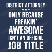 Gift For Freakin' Awesome District Attorney Men Denim Jacket | Artistshot