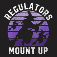 Womens Regulators Mount Up Halloween Witch V-neck T-shirt | Artistshot