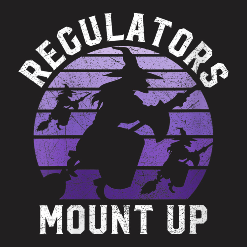 Womens Regulators Mount Up Halloween Witch V-neck T-shirt | Artistshot