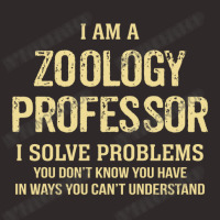 I'm A Zoology Professor I Solve Problems. Funny Gift Racerback Tank | Artistshot