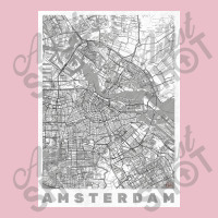 Amsterdam Map Line Adjustable Cap | Artistshot