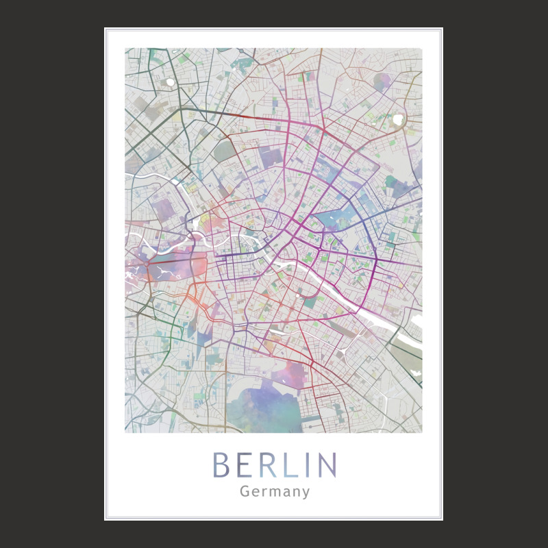 Berlin City Map Europe Germany Travel Champion Hoodie | Artistshot