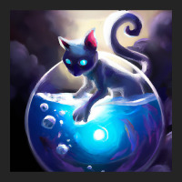 Trending Magical Cat Harnesses The Glowing Power Of A Mystical Fish Bo 3/4 Sleeve Shirt | Artistshot