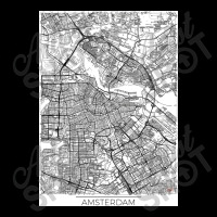 Amsterdam Map Minimal Men's Long Sleeve Pajama Set | Artistshot