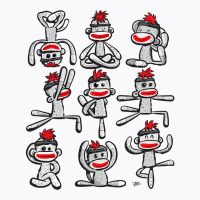 Yoga Pose Womens Asana Sock Monkey Cute Wellness Gift T-shirt | Artistshot