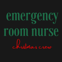 Emergency Room Nurse Christmas Crew Flannel Shirt | Artistshot