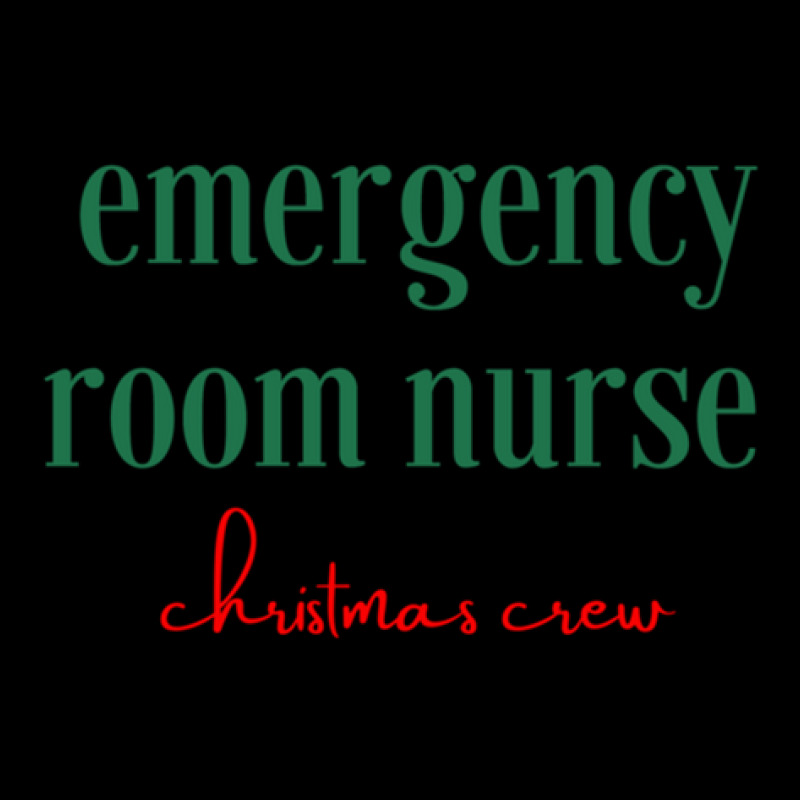 Emergency Room Nurse Christmas Crew Pocket T-shirt | Artistshot