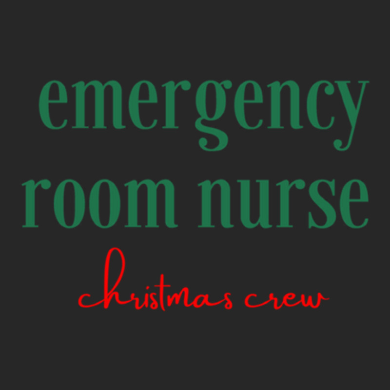 Emergency Room Nurse Christmas Crew Men's T-shirt Pajama Set | Artistshot