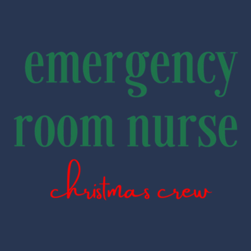 Emergency Room Nurse Christmas Crew Men Denim Jacket | Artistshot