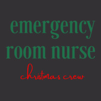 Emergency Room Nurse Christmas Crew Vintage Short | Artistshot