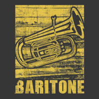 Baritone   Distressed Euphonium Lover Marching Bandmaster T Shirt Toddler Hoodie | Artistshot