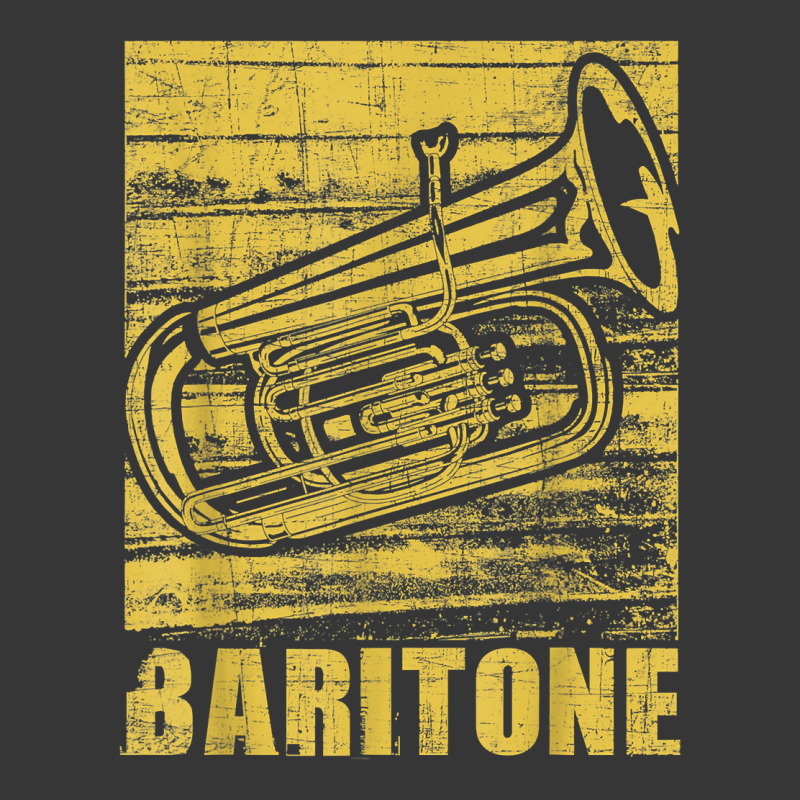 Baritone   Distressed Euphonium Lover Marching Bandmaster T Shirt Toddler Hoodie | Artistshot