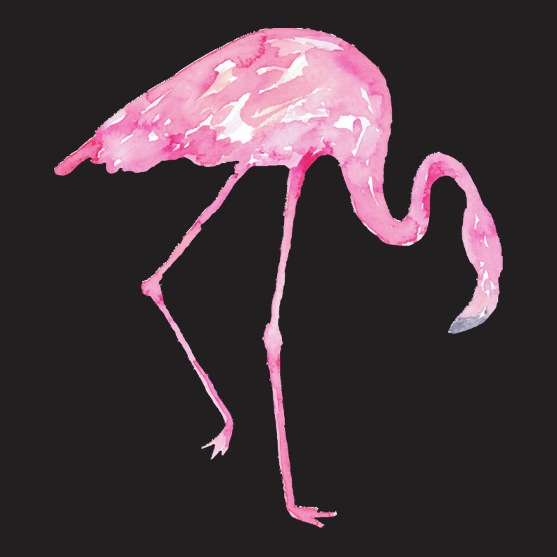 Flamingo Watercolor T-shirt | Artistshot