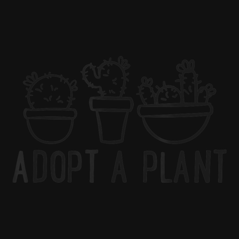 Limited Edition Adopt A Plant Pun Succulent Cactus Plant Lover Metal Print Horizontal | Artistshot