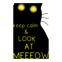 Keep Calm And Look At Meeeow Cat Hypnotic Unisex Hoodie | Artistshot