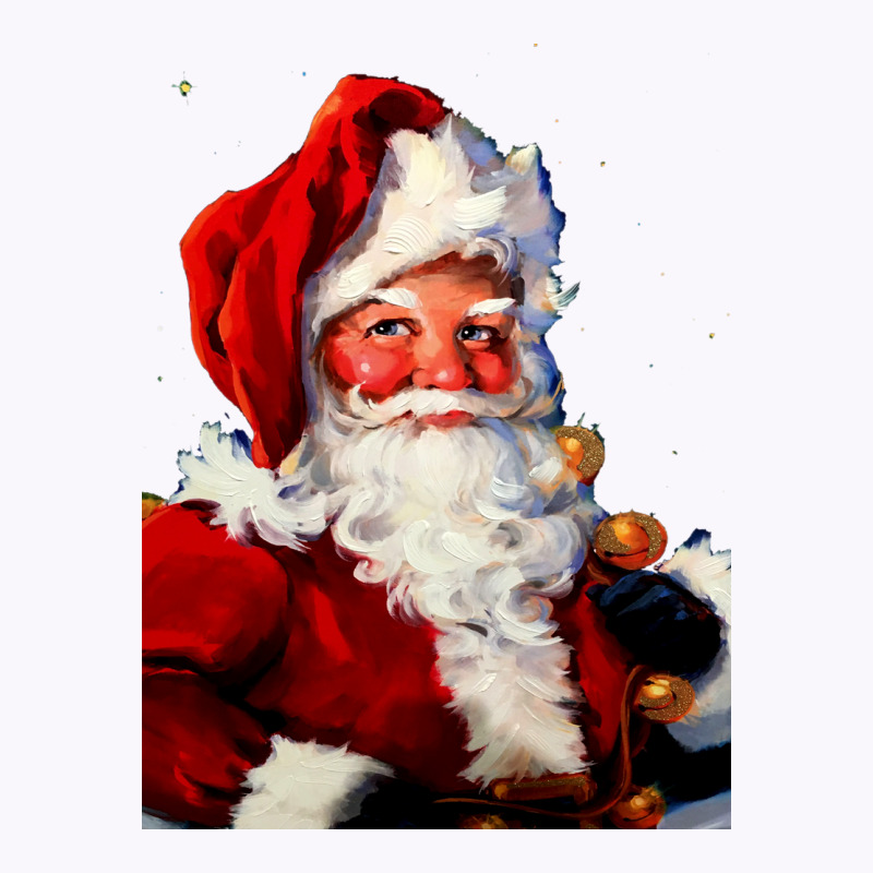 Painting Santa Tank Top by sandtriabe | Artistshot