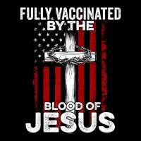 Fully Vaccinated By The Blood Of Jesus Christian Usa Flag Adjustable Cap | Artistshot