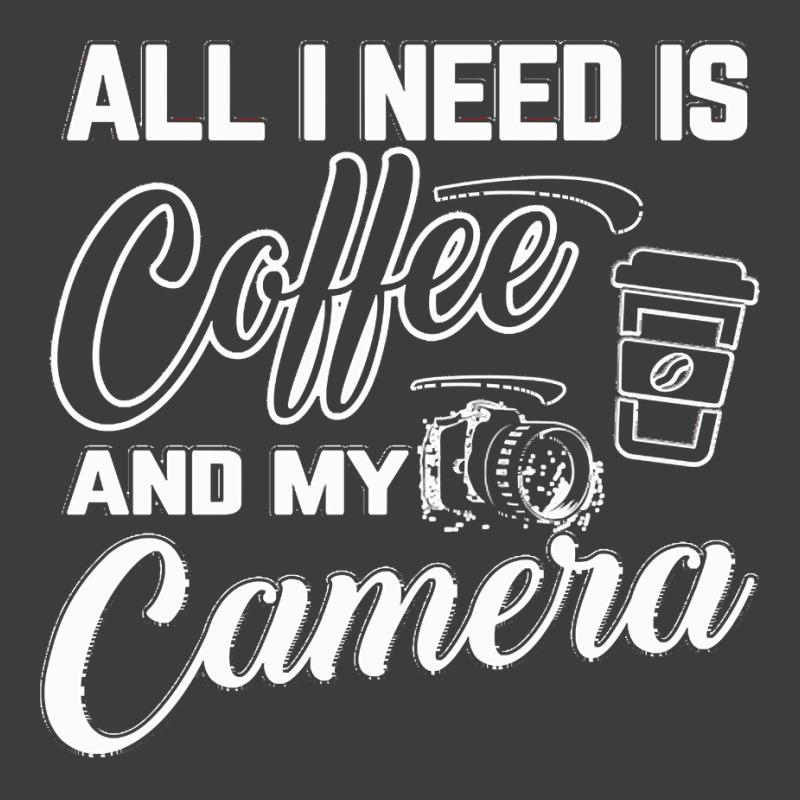 All I Need Is Coffee And My Camera Men's Polo Shirt by rubenprohaska567 | Artistshot