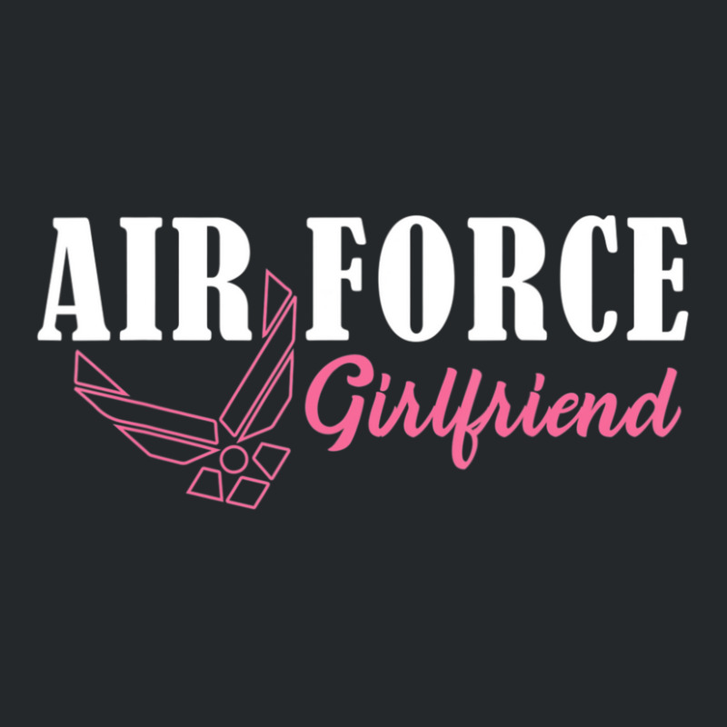 Hot Trend Air Force Proud Girlfriend U.s Pride Military Crewneck Sweatshirt by quanghuydinh1 | Artistshot