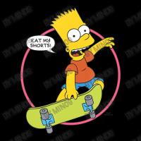 The Simpsons Bart Simpson Eat My Shorts Cropped Hoodie | Artistshot