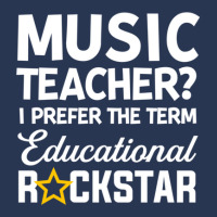 Music Teacher I Prefer The Term Educational Music Teacher Men Denim Jacket | Artistshot