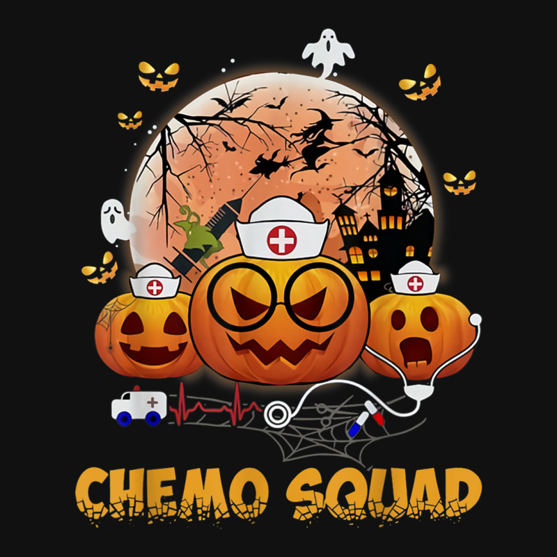 Chemo Squad Halloween Oncology Nurse Infusion Pumpkin Graphic Youth T-shirt by ReginaldLewisMay | Artistshot