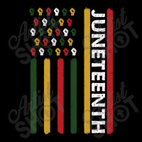 Trending Juneteenth Flag Black Power Fists Pocket T-shirt | Artistshot