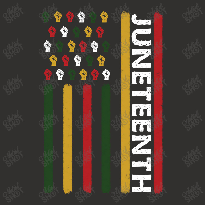 Trending Juneteenth Flag Black Power Fists Champion Hoodie | Artistshot