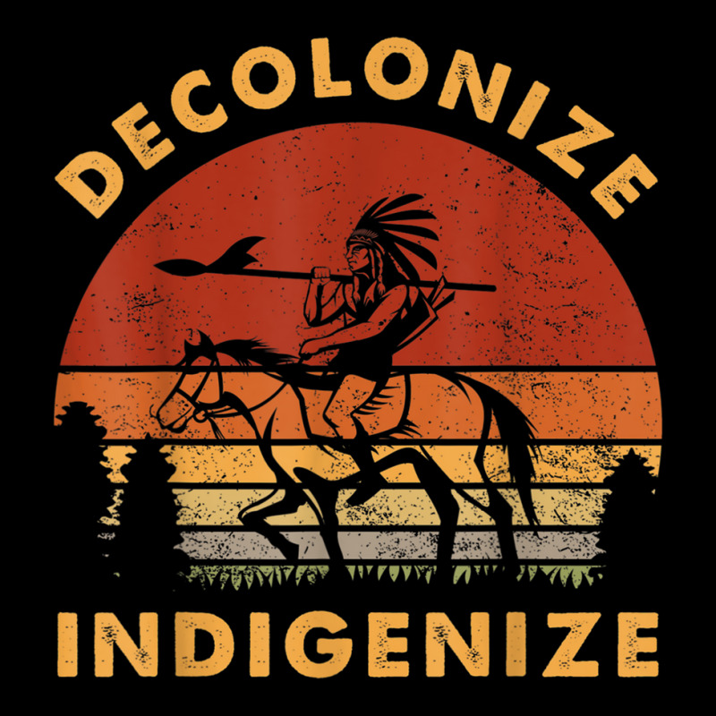 Decolonize Indigenize Native American Indian Pride Adjustable Cap | Artistshot