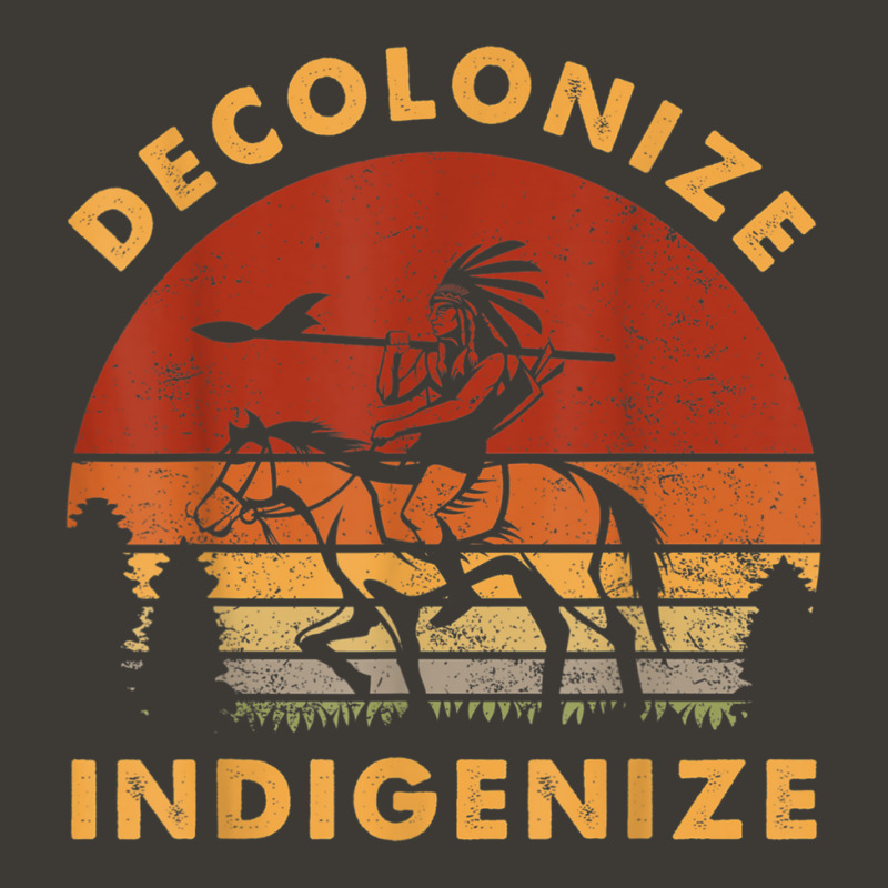 Decolonize Indigenize Native American Indian Pride Bucket Hat | Artistshot