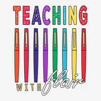 Trending Womens Teaching With Flair Flair Pen, Teacher Gift Adjustable Cap | Artistshot