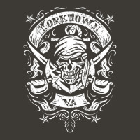 Yorktown Virginia Pirate Skull Crossed Swords Anchor Design Long Sleev Bucket Hat | Artistshot