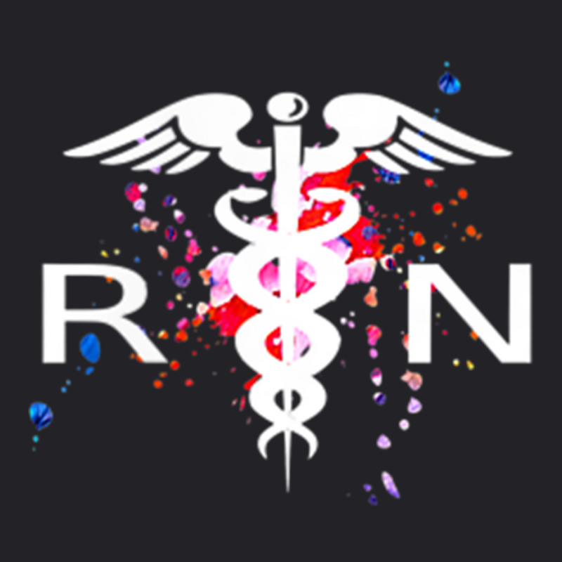 Rn Registered Nurse Caduceus Symbol Youth Tee | Artistshot