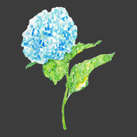 Hydrangea Flower Painting Blue Green T  Shirt Hydrangea Flower Paintin Men's Polo Shirt | Artistshot