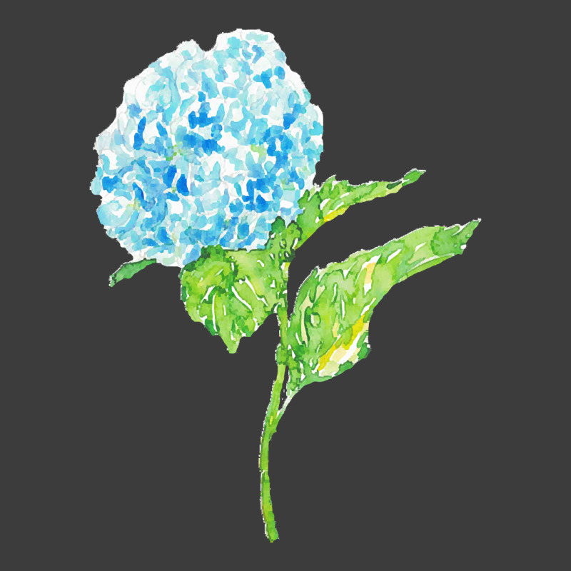 Hydrangea Flower Painting Blue Green T  Shirt Hydrangea Flower Paintin Men's Polo Shirt | Artistshot