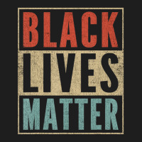 Vintage Black Lives Matter Retro 70s 80s Style Blm Classic T-shirt | Artistshot