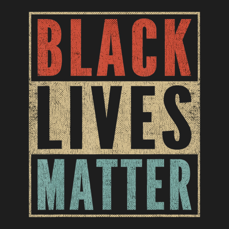 Vintage Black Lives Matter Retro 70s 80s Style Blm Classic T-shirt | Artistshot