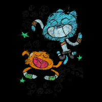 Cn The Amazing World Of Gumball & Darwin Sketches Cropped Sweater | Artistshot