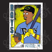 Wander Franco Simpsons Inspired Baseball Card Parody By Cousscards Vintage Cap | Artistshot