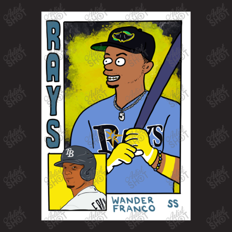 Wander Franco Simpsons Inspired Baseball Card Parody By Cousscards Vintage Cap | Artistshot