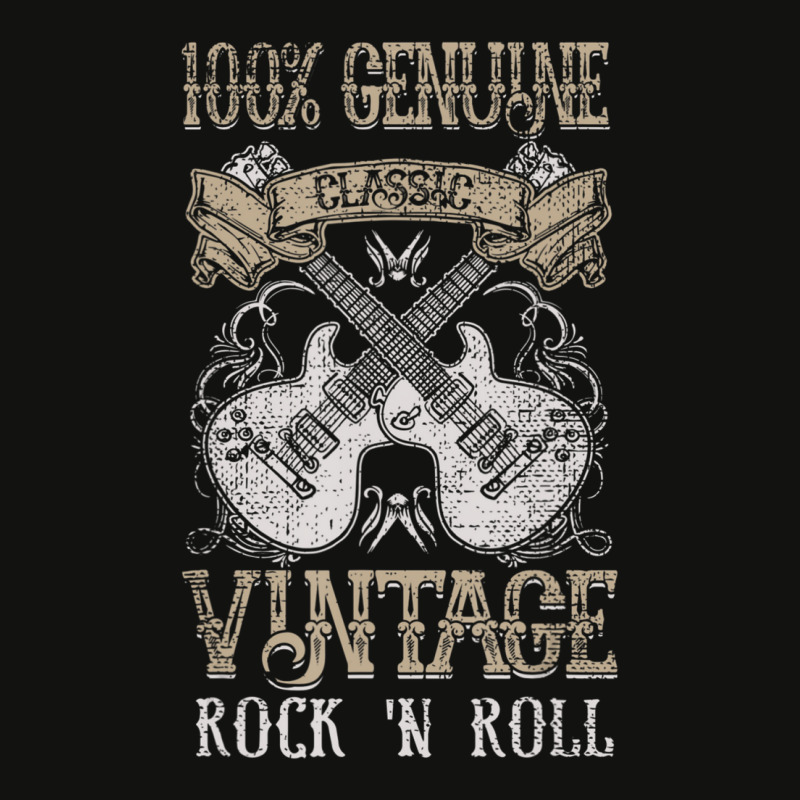 Vintage Classic Rock Music 70s 80s Guitar Lover Scorecard Crop Tee by hongquangd | Artistshot