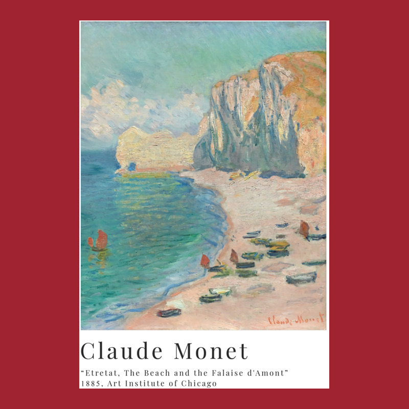 Claude Monet   Etretat1 Long Sleeve Shirts by toufieenteksd | Artistshot