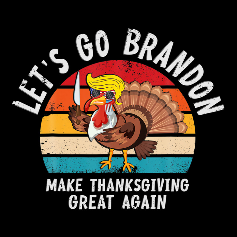 Let's Go Branson Brandon Thanksgiving And Funny Trump Turkey Graphic Youth T-shirt | Artistshot